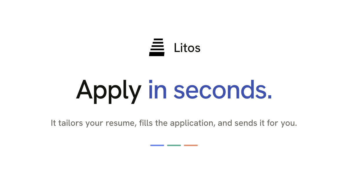Flight Test Engineer Intern (Summer 2027) at Zipline: Litos